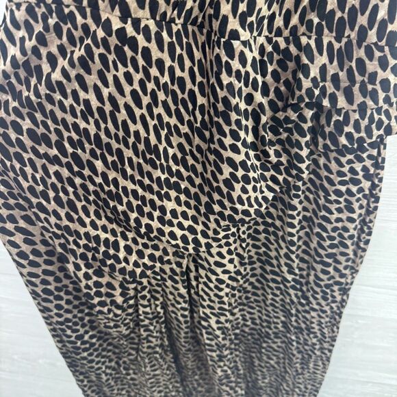 Max Mara Animal Print Faux Wrap Midi Dress - Picture 3 of 7